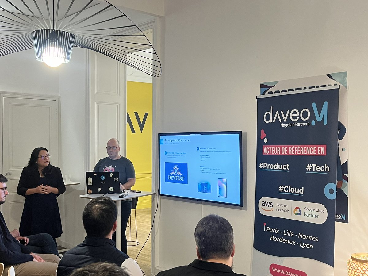 Human Talks Nantes (@humantalksnte) on Twitter photo <a href="/Botkube_io/">Botkube - AI-Powered Kubernetes Copilot đ€</a> 4eme talk de la soirĂ©e, Ketty et Lenny nous racontent lâhistoire du POC quâils ont menĂ© autour de la gĂ©nĂ©ration dâimage en temps rĂ©el assistĂ© par lâIA đš
Si vous Ă©tiez au <a href="/devfestnantes/">Devfest Nantes</a> , vous avez sĂ»rement vu leur projet sur le stand de <a href="/wearedaveo/">Daveo</a> đ <a href="/Botkube_io/">Botkube - AI-Powered Kubernetes Copilot đ€</a> 4eme talk de la soirĂ©e, Ketty et Lenny nous racontent lâhistoire du POC quâils ont menĂ© autour de la gĂ©nĂ©ration dâimage en temps rĂ©el assistĂ© par lâIA đš
Si vous Ă©tiez au <a href="/devfestnantes/">Devfest Nantes</a> , vous avez sĂ»rement vu leur projet sur le stand de <a href="/wearedaveo/">Daveo</a> đ