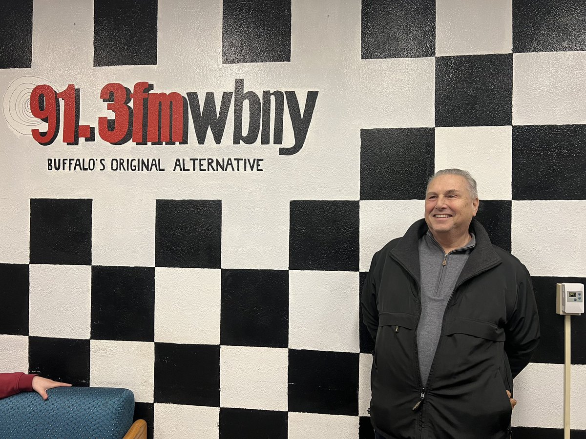 Today we had a surprise visit from Bob Ceccarelli an alumni class of 1973! We were super excited to see him come by and chat with him about the days before our FM station.