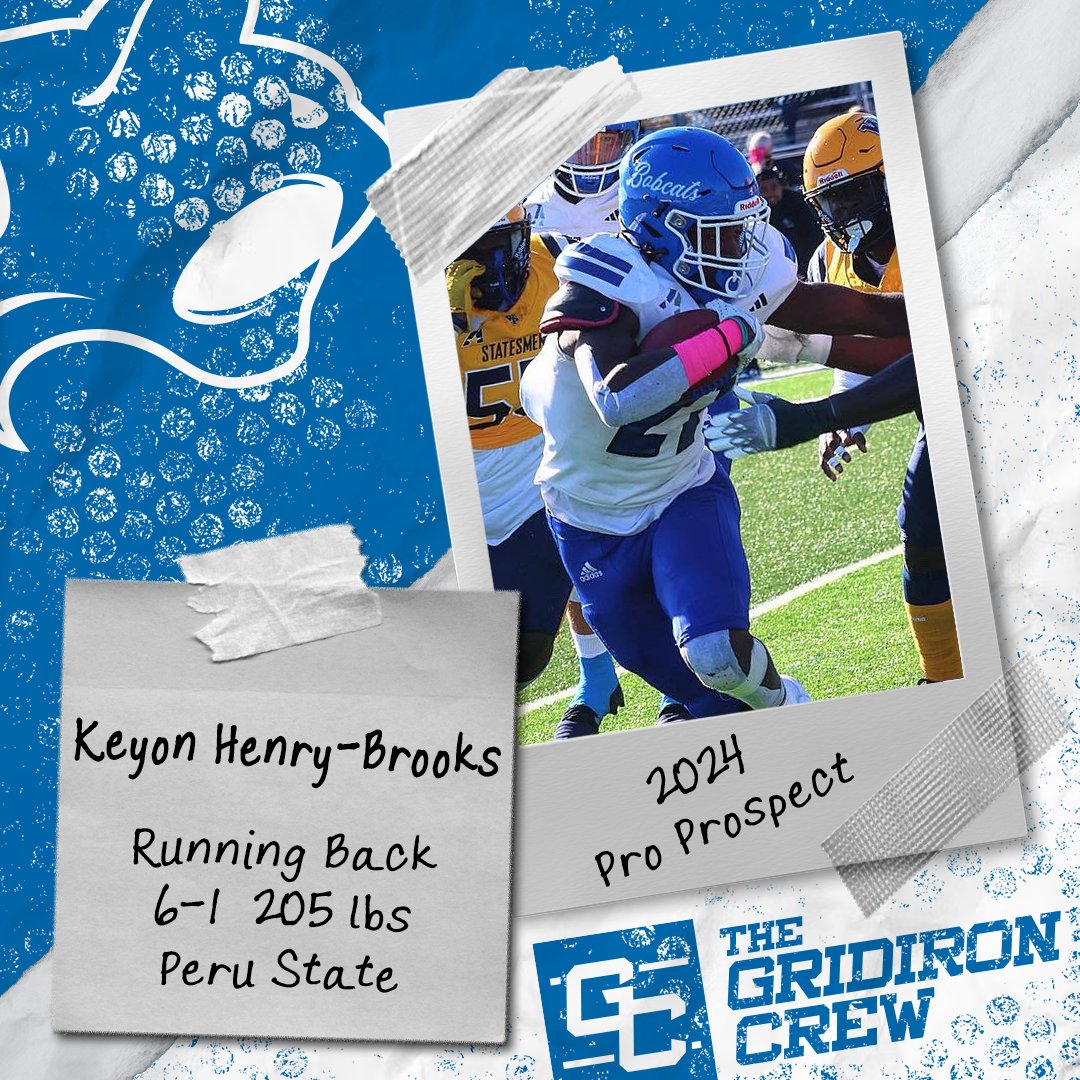 Gridiron_Crew's tweet photo. ⚠️ Attention Pro Scouts, Coaches, and GMs ⚠️

You need to look at 2024 Pro Prospect, Keyon Henry-Brooks @keyonbrooks_29, a RB from @PSCFootball

👀 See our Interview: https://t.co/D53njNCtBb

#2024ProProspect #DraftTwitter #NFLDraft #NFL #CFLDraft #CFL #ProFootball 🏈 https://t.co/wTYAjfZu63