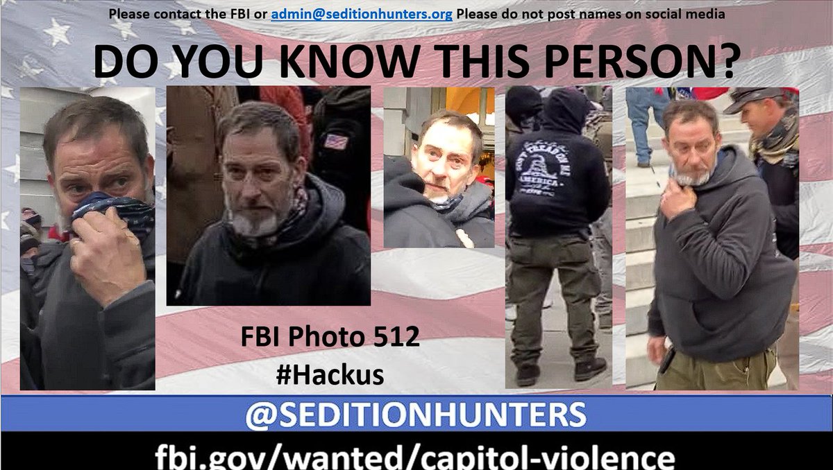 SeditionHunters's tweet photo. Please share across all platforms. Do you Know this person?? Please contact the FBI with Photo 512 https://t.co/CacVxYJIL1 or contact us at admin@seditionhunters.org Please do not post names on social media #Hackus https://t.co/w5lWZYd6oM