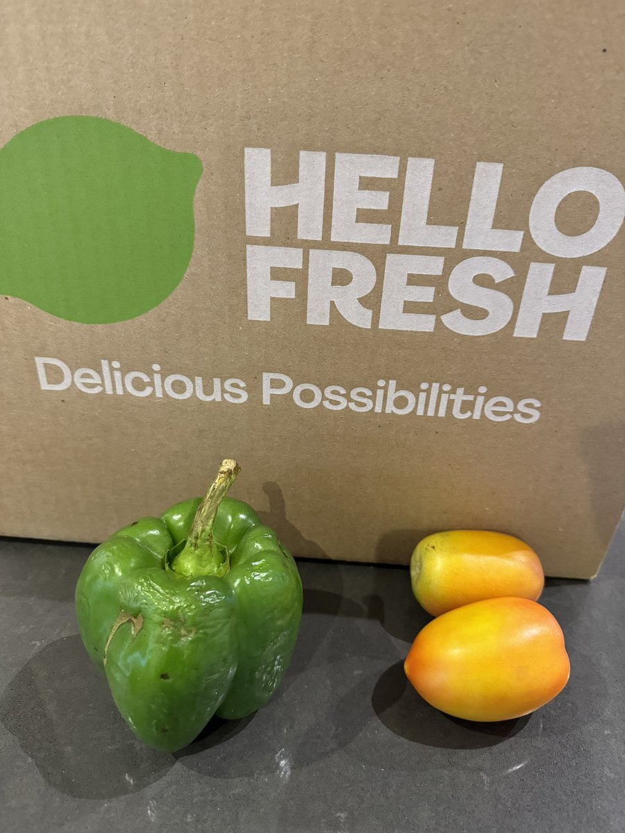 joebrown28's tweet photo. @HelloFreshCA These were received today! The pepper is anything but fresh and the tomatoes are not even close to ripe. What recourse options are available please? because this is unacceptable. https://t.co/bNfQH7lKqu