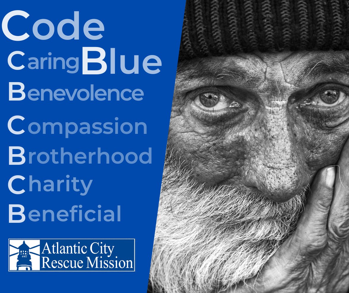 Atlantic City is under Code Blue for extreme cold. The Atlantic City Rescue Mission needs your help with clothing and donations for the homeless. Your kindness can warm hearts and save lives. Join us in spreading love and warmth. 
Donate now: acrescuemission.org/donate-now