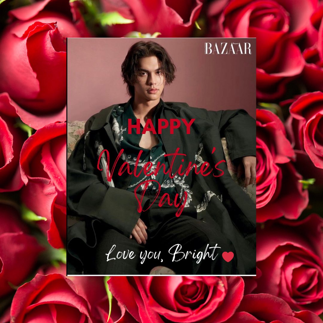 Happy Valentine @bbrightvc 🌹🌹❤️❤️ We love you the way you are🥰🥰🤍🤍 May more people come to know you & love you the way we do🥰🥰🤍🤍 Lots of love from Bart Simpson’s sisters & Moms in the US 👩‍👩‍👧‍👧😜🤍 BRIGHT VACHIRAWIT #BrightLoveFest2024 #bbrightvc @bbrightvc