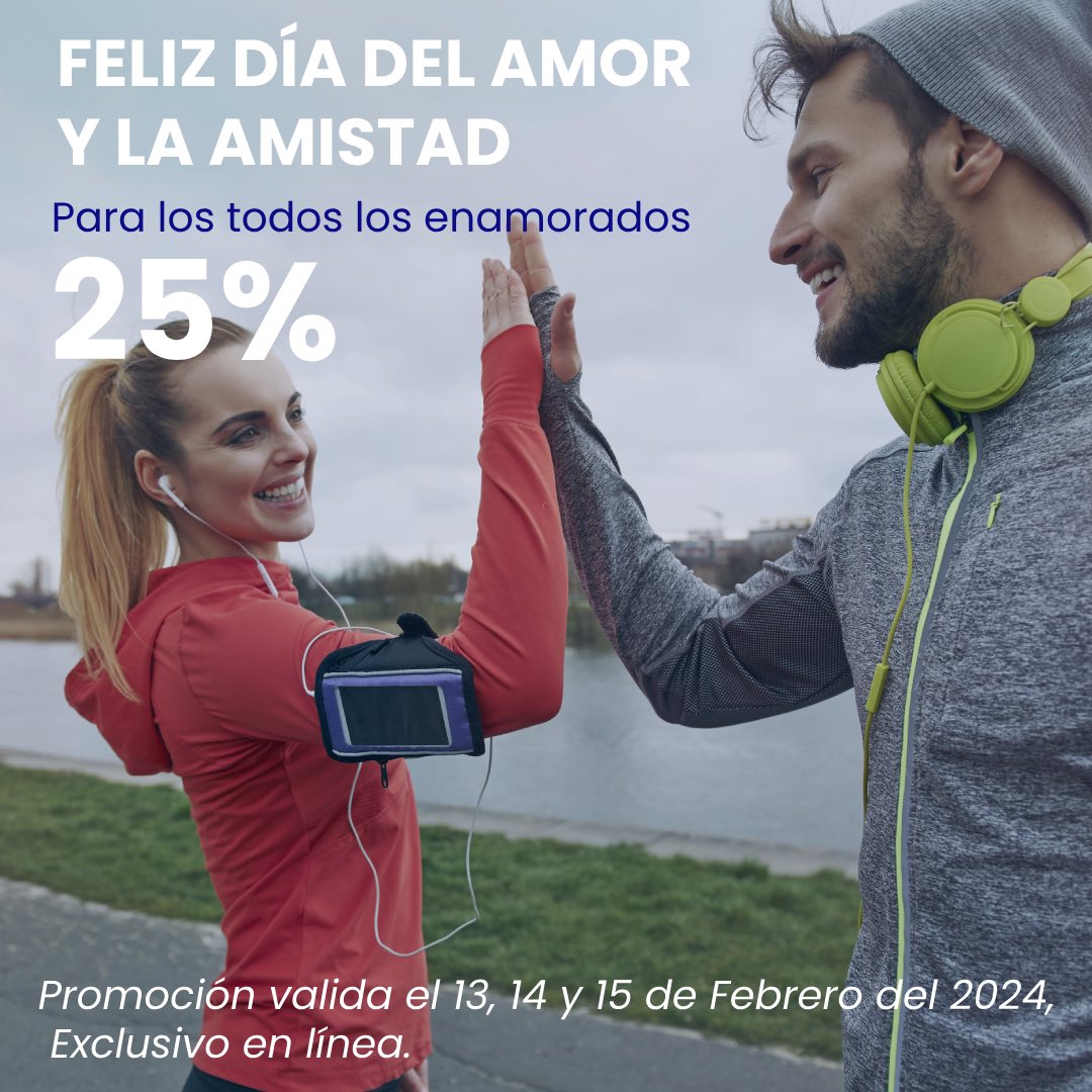 Para todos los enamorados…  25% descuento durante el 13, 14 y 15 de Febrero. 

Inscripciones en línea exclusivamente. 👉21ksn.com👈

#21KSN #running  #Run #corredores