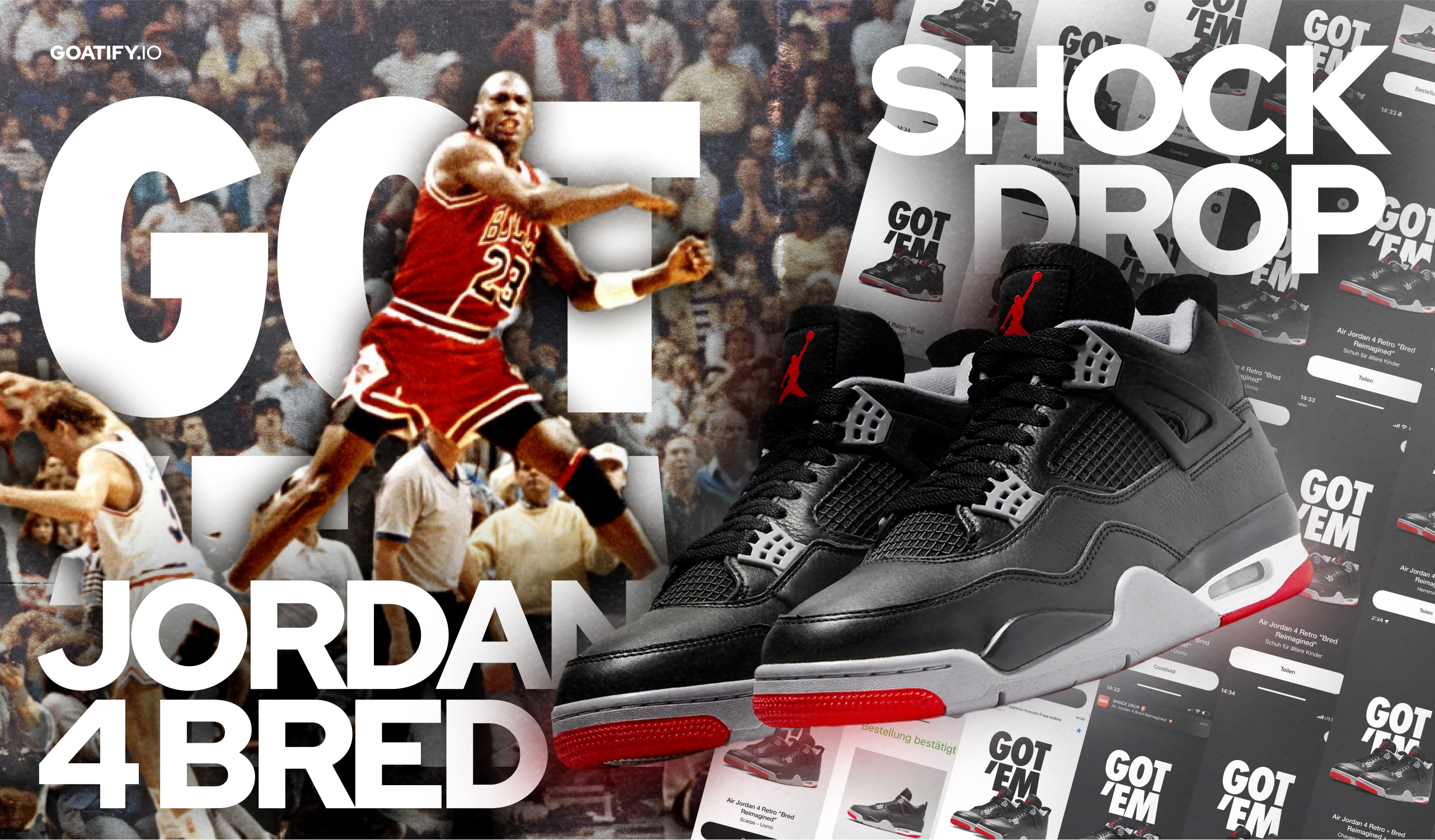 ジョーダン4 レトロ ブレッドリイマジンド