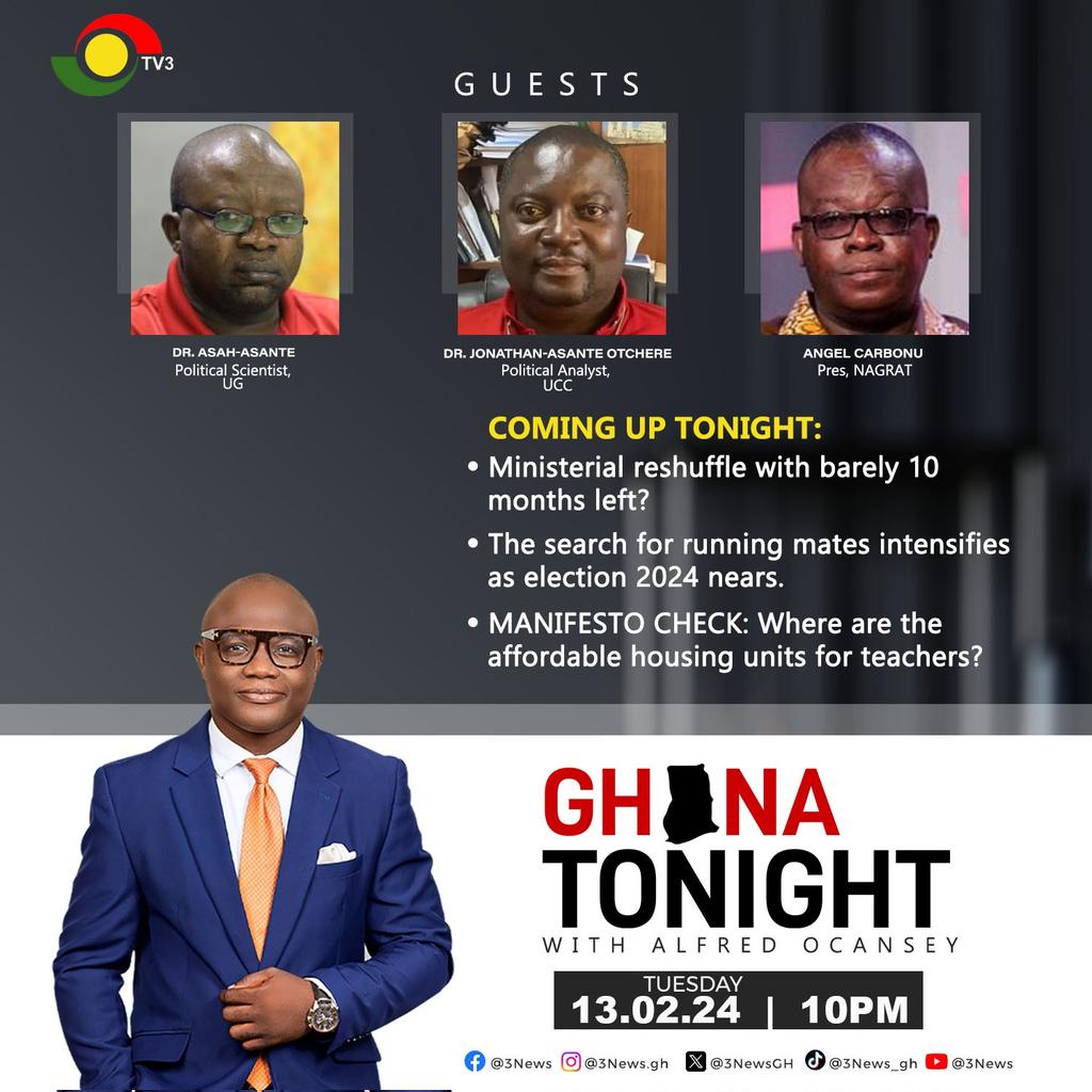 tv3_ghana's tweet photo. The conversation is ongoing. Tune in with your comments on #GhanaTonight

#3NewsGH https://t.co/r85zT92QrE