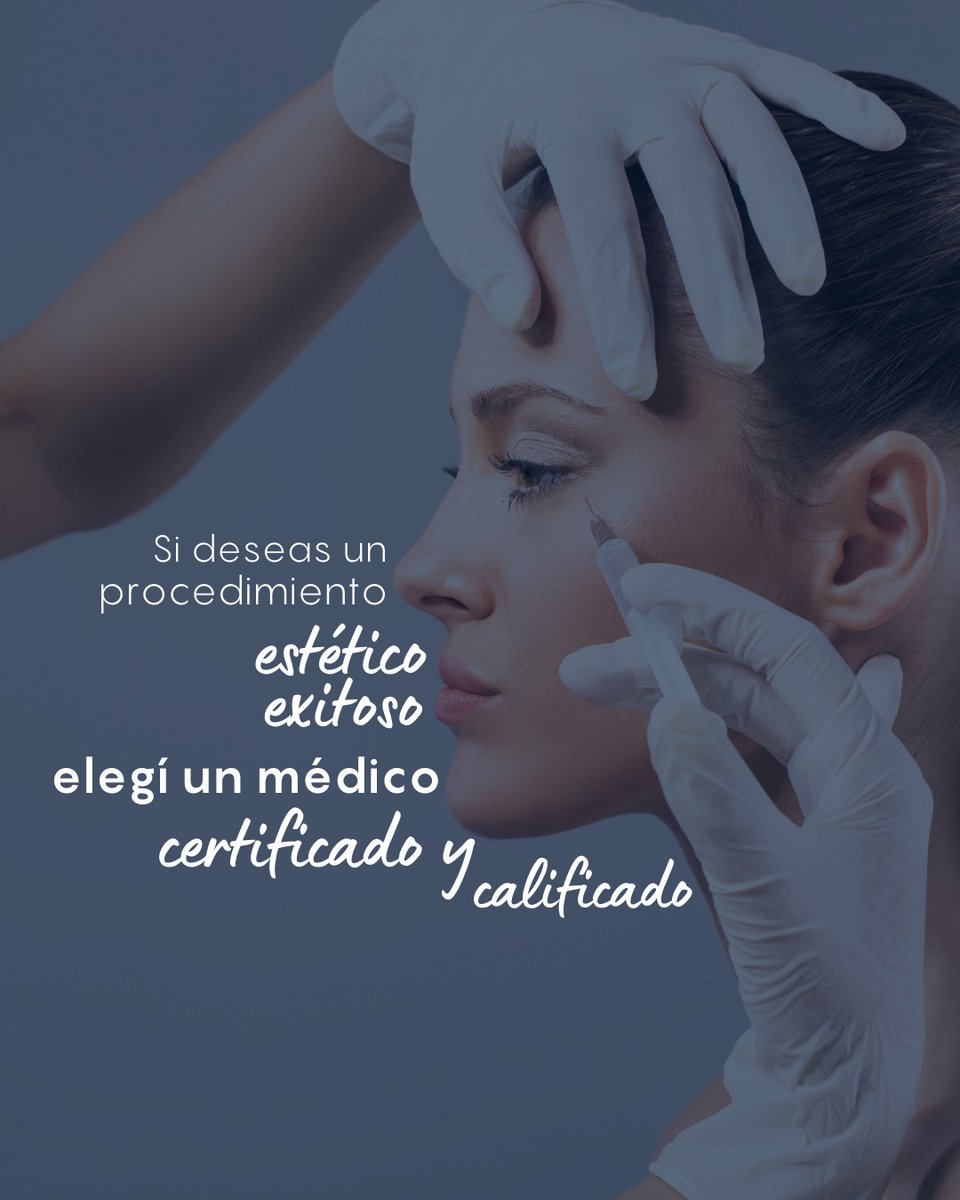 SPACPRE's tweet photo. ☝🏻Si deseas un procedimiento estético exitoso elegí un médico certificado y calificado ⚠️

Cuida tu vida ✅

#medicocertificado 
#cirugiaesteticasegura https://t.co/yMVreaGDbR