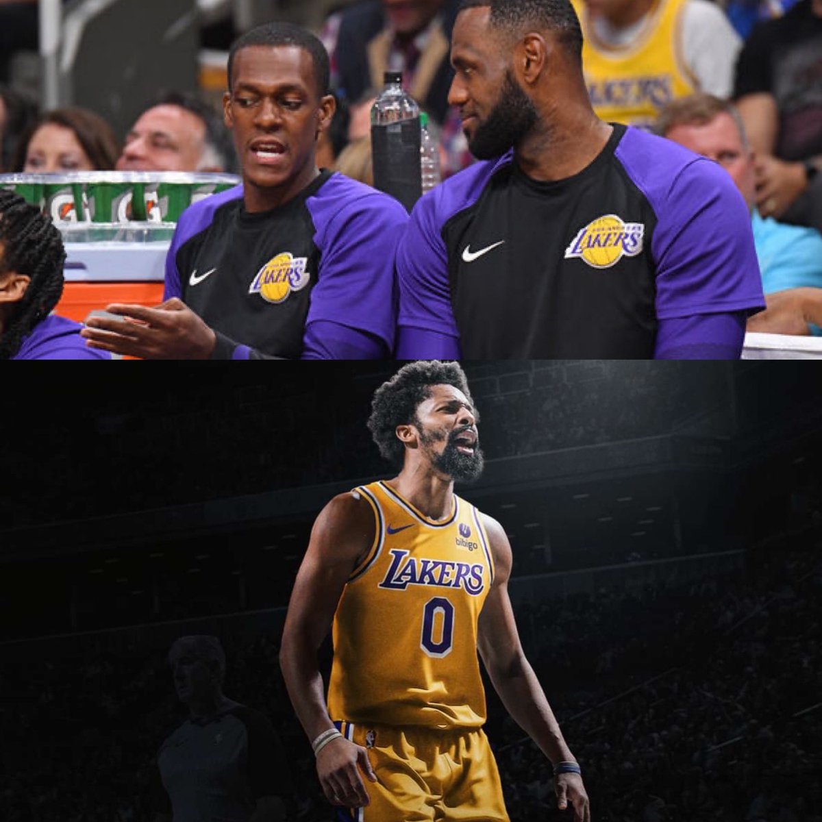 Ham Rondo Rondo saying they should finish with a 3 guard lineup and lakers fans ...