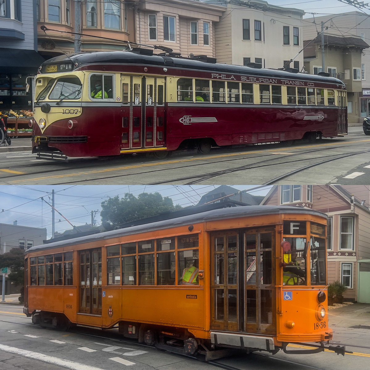 talesoftherails's tweet photo. Moments from my favorite remote office @sfmta_muni @sfmsr @munidiaries #streetsofSF #iphonephotography #streetcars #sanfrancisco https://t.co/FZxphBbt2Z