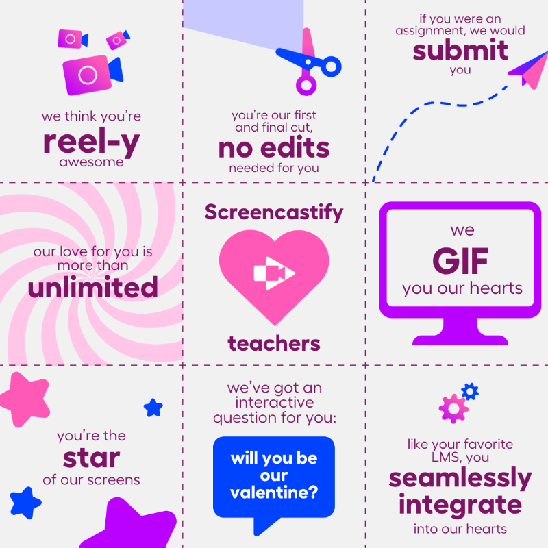 LCSCedtech's tweet photo. Sharing the Ed-Tech love this Valentine's Day! 💝💻 @Screencastify #lcscedtech #ScreencastifySquad #ValentinesDay https://t.co/C9x5CHASJb