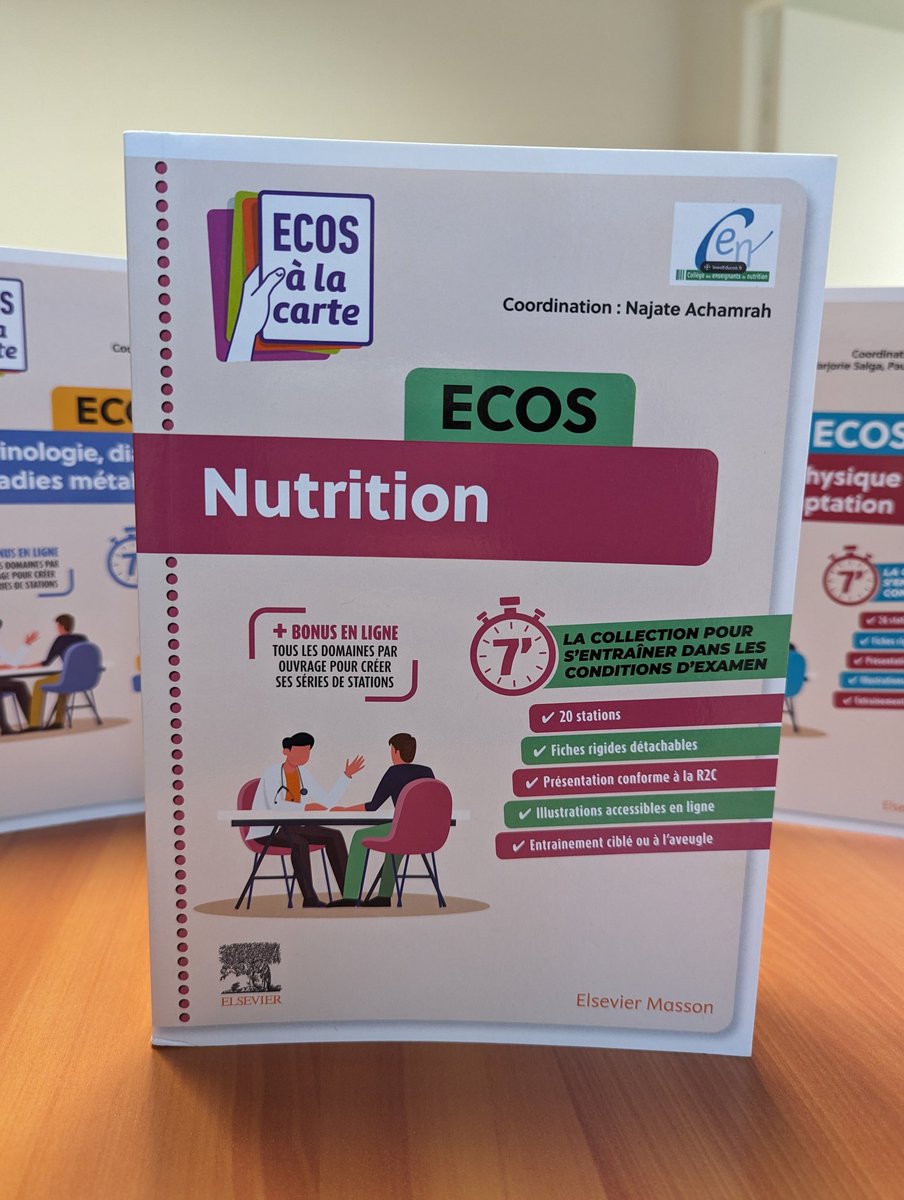 Najate Achamrah (@najateachamrah) on Twitter photo Mise en pratique des ECOS pour entraîner nos étudiants en Médecine 🩺
⏱️7min par station et un débriefing avec les médecins du service de Nutrition ! Une mise en situation très appréciée par les étudiants.
🚀 Merci à l'équipe !
<a href="/univrouen/">Université de Rouen Normandie</a> <a href="/CHURouen/">CHU de Rouen</a> Mise en pratique des ECOS pour entraîner nos étudiants en Médecine 🩺
⏱️7min par station et un débriefing avec les médecins du service de Nutrition ! Une mise en situation très appréciée par les étudiants.
🚀 Merci à l'équipe !
<a href="/univrouen/">Université de Rouen Normandie</a> <a href="/CHURouen/">CHU de Rouen</a>