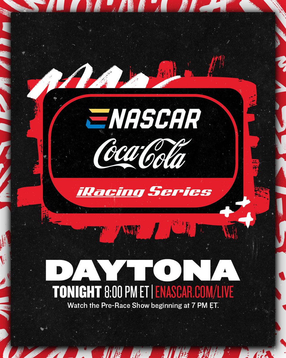 The best sim racers in the world return. The @ENASCARGG @CocaColaRacing @iRacing Series returns to the virtual high banks of @DAYTONA.