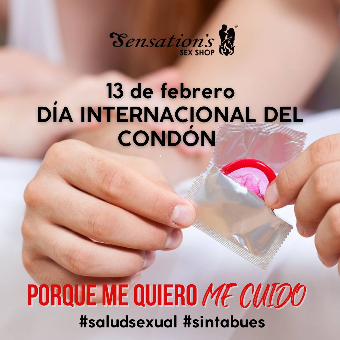 _sensationsmx's tweet photo. 13 de febrero día Internacional del CONDÓN❤️
Porque me quiero, me cuido🫂
Este día buscamos dar visión a la importancia del uso responsable de condón como prevención ante las ITS.
La salud y placer sexual es para todxs.

#somossensations #infosex #sintabues #sinaloa #capasits https://t.co/XGe7dR7e53