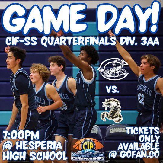 Camarillo High School Boys’ Basketball tweet media