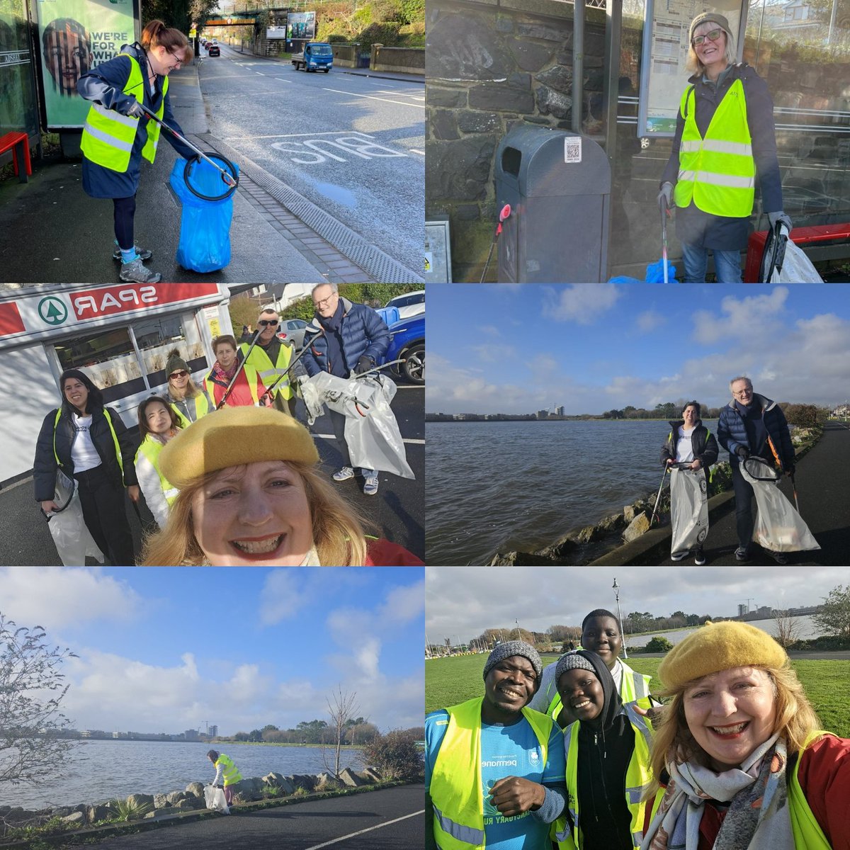 Super sunny Saturday for our #TidyTowns volunteers on the weekend as they continue to make a difference helping ##KeepClontarfTidy. Great to have some new volunteers join us. Help is always welcome 🙏