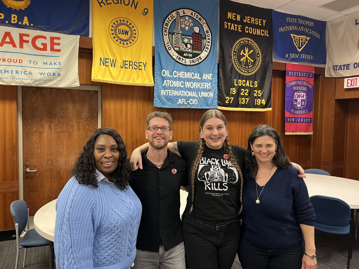 @LearnRutgers was delighted to host @GrimKim at the Rutgers Labor Ed Center last night to talk labor, history, journalism, and more! #supportthelaborcenter #unionstrong