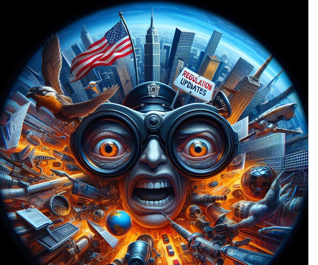 CitationComp's tweet photo. Avoid the surveillance chaos! With our compliance solution, you'll never feel like you're being watched by a thousand regulations.

👁️‍Feel like this person, surrounded by a whirlwind of updates and looming #regulations? Our platform is the clarity in the eye of the storm! https://t.co/iVZkwdPelm