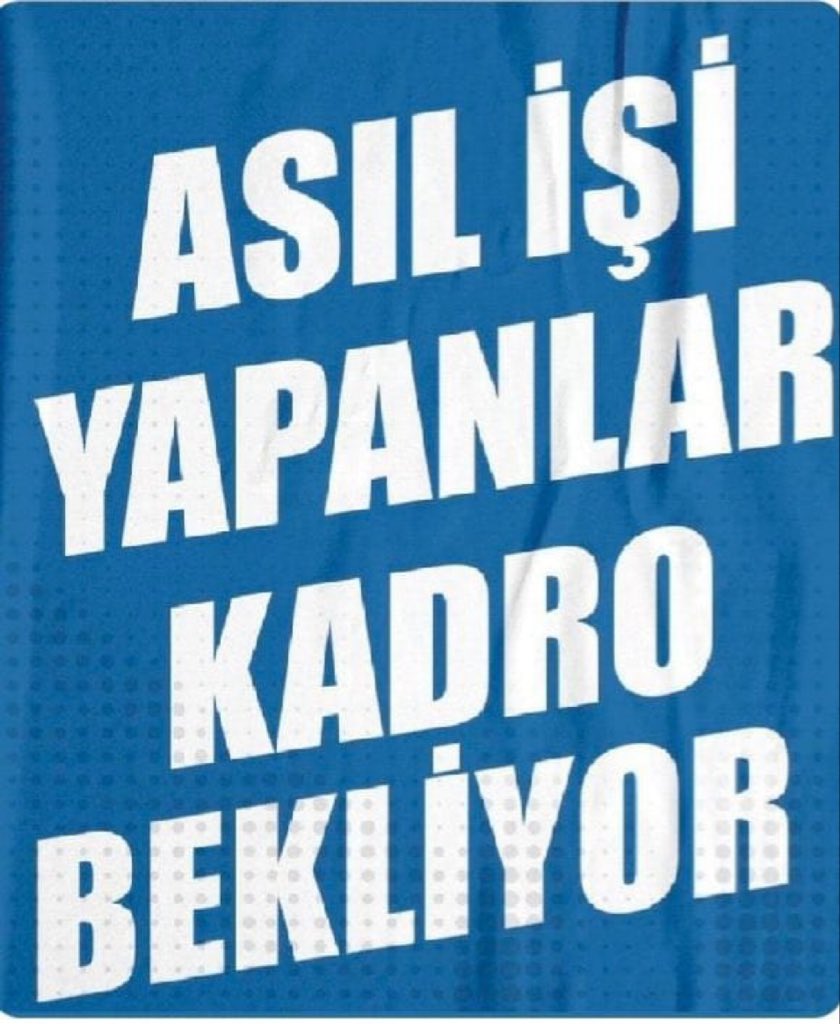 Ayağına batan dikenler aradığın gülün habercisidir.( Hz. Mevlana)
Her zorluğa rağmen sebat eden biz Kur'an kursu öğreticileri kadro istiyor

#FahrilerinGözüCumhurİttifakında
#Akparti
#MHP

<a href="/RTErdogan/">Recep Tayyip Erdoğan</a> <a href="/dbdevletbahceli/">Devlet Bahçeli</a>