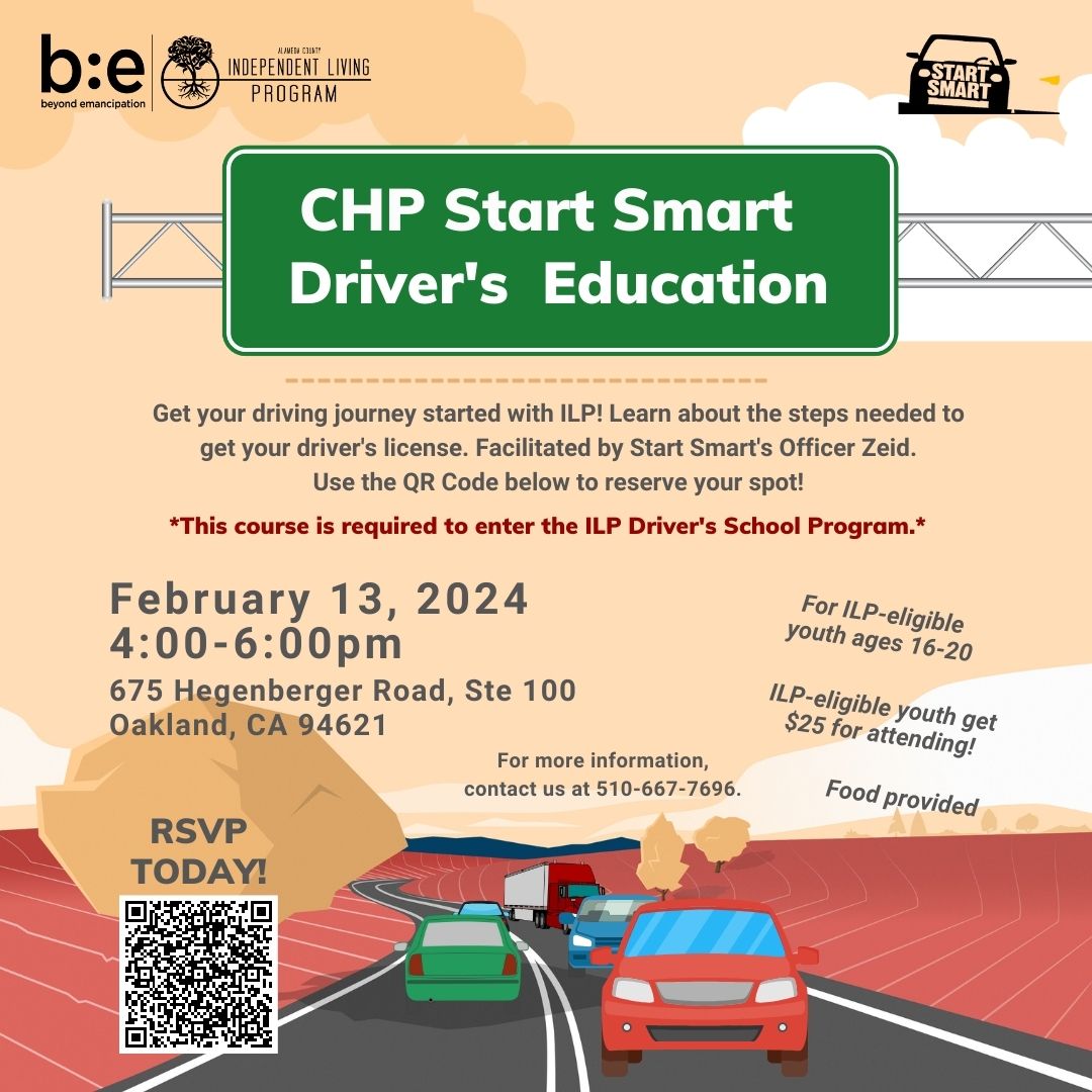 The Driver's Education workshop is today at 4pm. Learn about the steps needed to get your driver's license! This in-person workshop is facilitated by Start Smart's Officer Zeid. 
#be4youth #acilp #driverseducation #driving #drivingschool