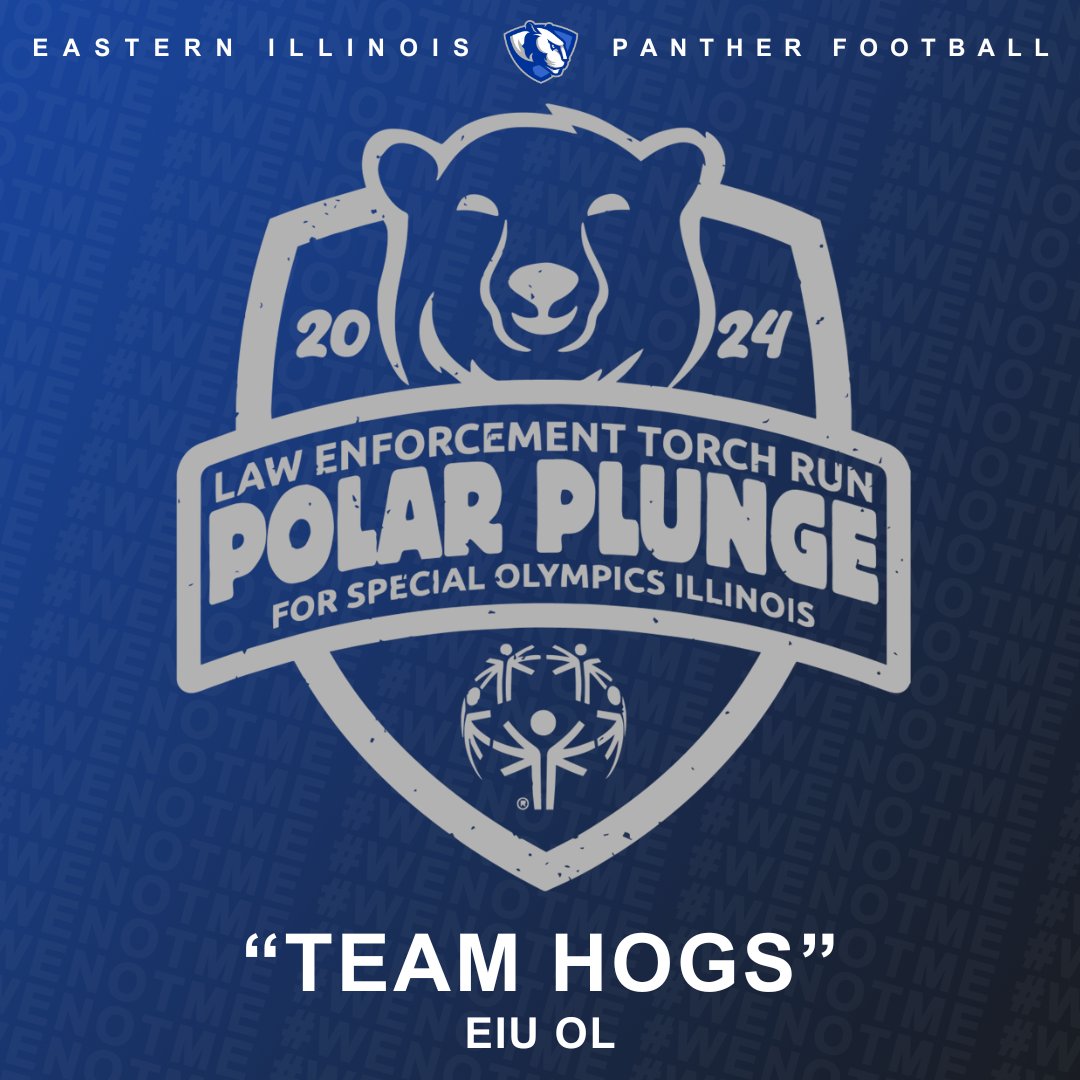 This year 'Team Hogs' are participating in the Law Enforcement Torch Run Polar Plunge, benefitting Special Olympics Illinois. To show support, please consider donating using the link below! 🔗 support.soill.org/team/558004 #WeNotMe | #BleedBlue