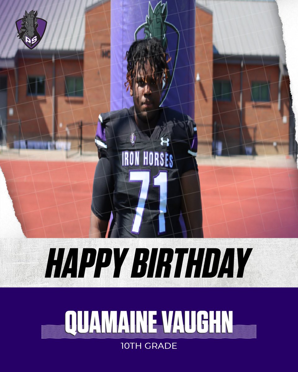 Philip Simmons Iron Horse Football (@psironhorsefb) on Twitter photo Happy Iron Horse Football #Family birthday to sophomore lineman Quamaine Vaughn! We hope you have a great day Quamaine! #W1nTheDay Happy Iron Horse Football #Family birthday to sophomore lineman Quamaine Vaughn! We hope you have a great day Quamaine! #W1nTheDay