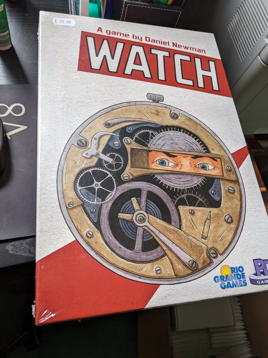 Bought this today based upon our chat about it last year <a href="/StartPlayer/">Robert StartPlayer</a> , small reward after Forks funded. Amazed that they felt the need to put actual metal cogs inside.