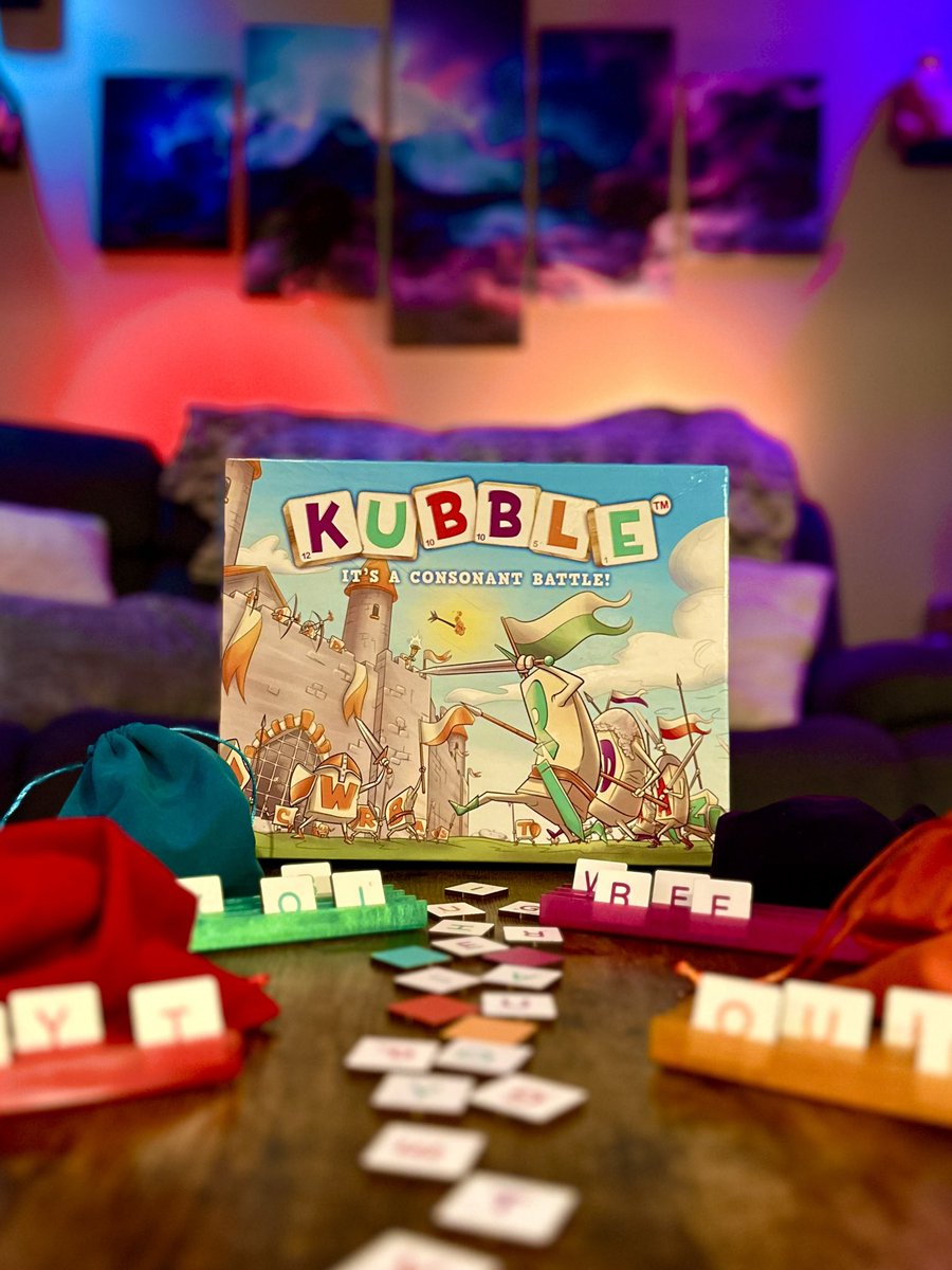 KubbleGames's tweet photo. 🚀 It's Official: Kubble's Landing Page is LIVE! 🚀 Dive into the world of Kubble today by visiting https://t.co/npC7V6gWCI and be part of our journey from the very start. Sign up now to become an early VIP supporter! 
#boardgames #wordgames #kickstarter https://t.co/Fvmm38vBdy