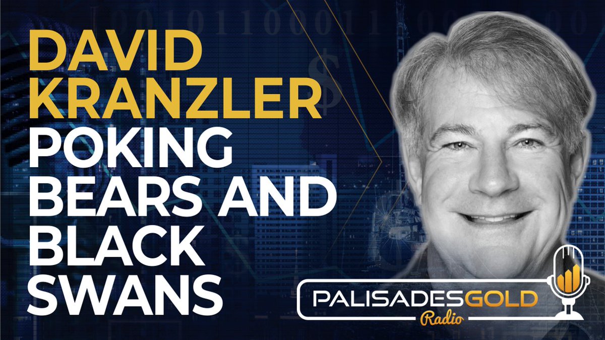David Kranzler: Poking Bears And Black Swans
palisadesradio.ca/david-kranzler…
@InvResDynamics #DavidKranzler #Russia #Putin #TuckerCarlson #Bias #RealEstate #Tech #SP500 #BlackSwans #Derivatives #OTC #Banks #TooBigToFail #CounterpartyRisk #GDP #Inflation #RetailSales #Recession #Miners