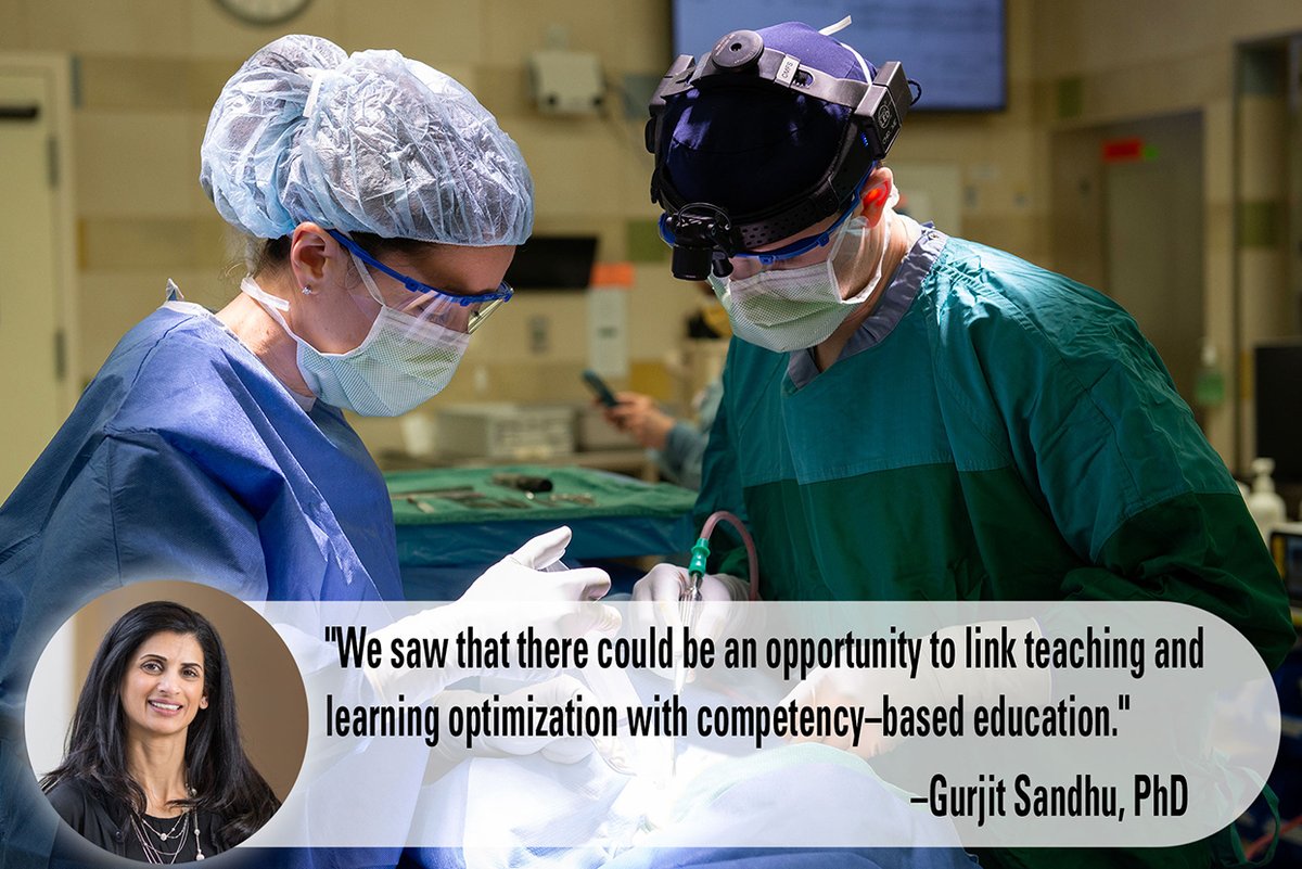 Michigan Surgery (@umichsurgery) on Twitter photo Could the work that goes into entrustment help with residents achieving competency?
With EPAs rolled out, <a href="/GSandhuSurgEd/">Gurjit Sandhu</a> and her team are looking into just that:
medicine.umich.edu/dept/surgery-r… Could the work that goes into entrustment help with residents achieving competency?
With EPAs rolled out, <a href="/GSandhuSurgEd/">Gurjit Sandhu</a> and her team are looking into just that:
medicine.umich.edu/dept/surgery-r…