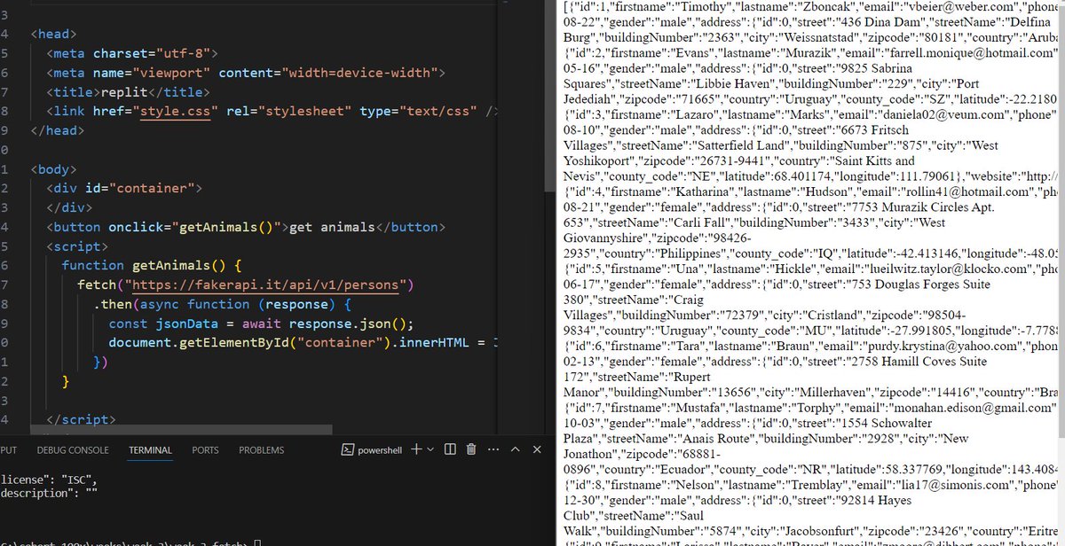 Aaronvern11's tweet image. day 10:
it was a good day 
i learnt about 
-fetch api
-more about authentication 
-hashing
-encryption
-jsonwebtokens(JWT)
-and local storage 
also created a basic server that returns a json web token with username encrypted and returns user if user is signed in.
#151daysofcode