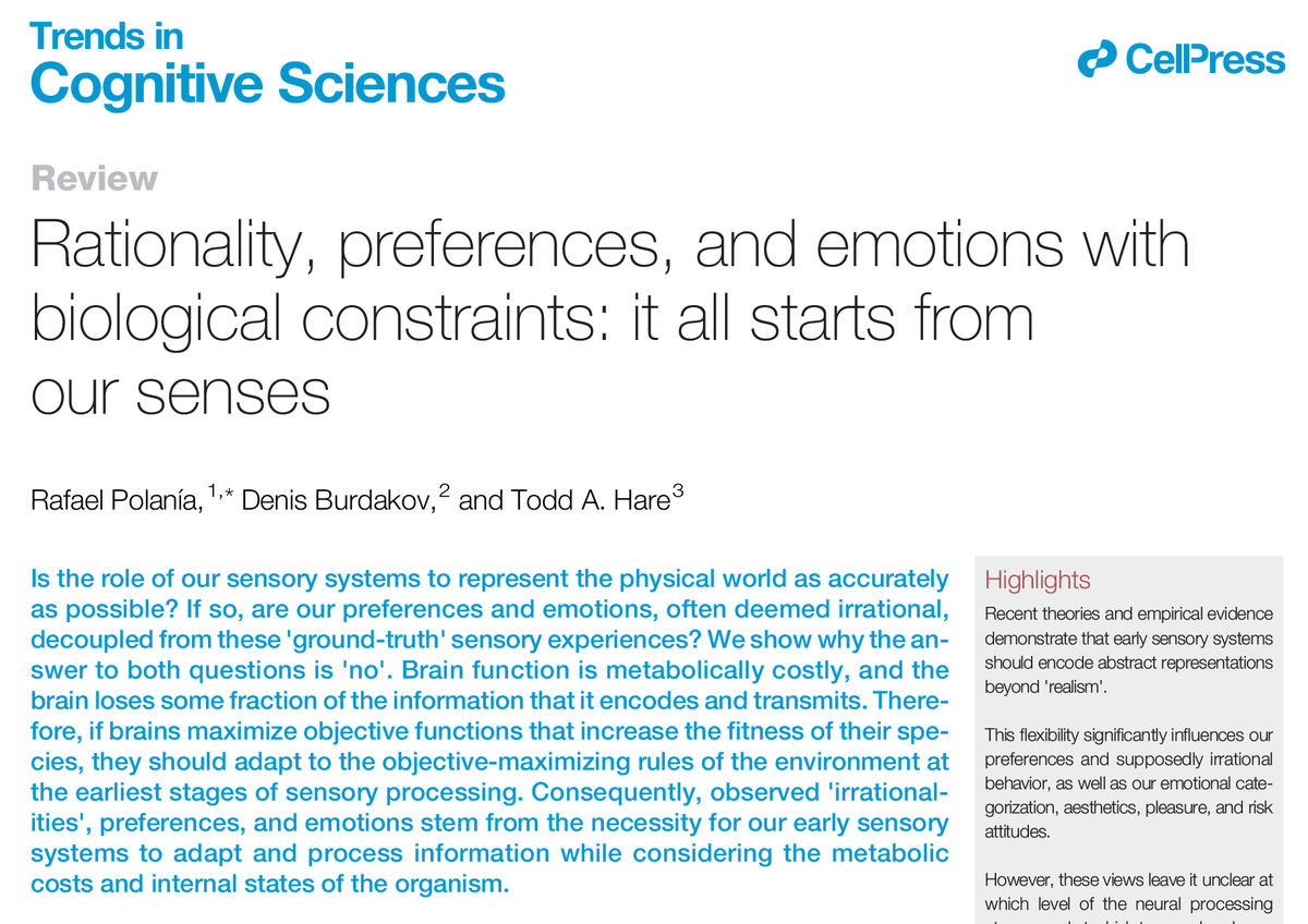 Trends in Cognitive Sciences tweet media