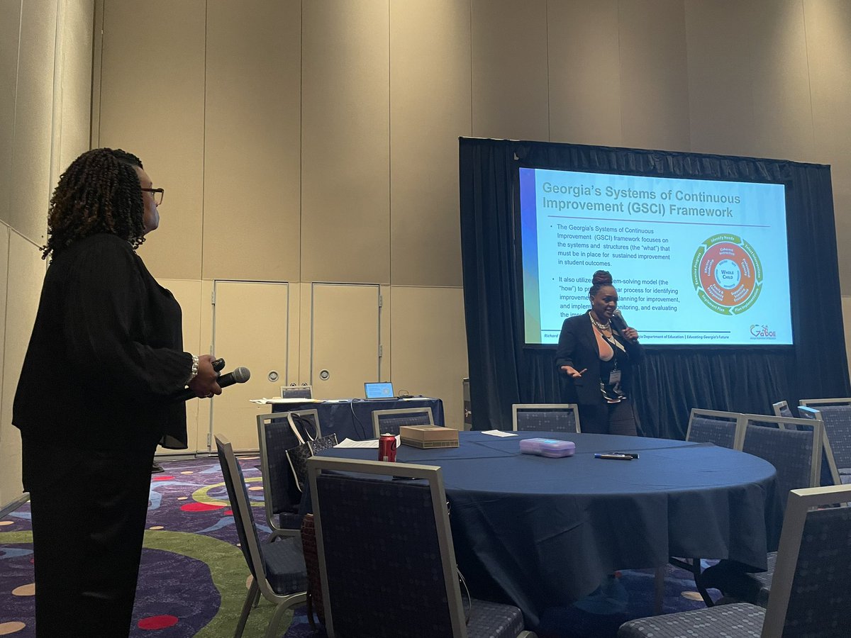 GaDOESDI's tweet photo. Federal Programs Conference 2024 #ELAstandards #InstructionalAwarenessWalksData #integrationduringreadalouds #literacyinruraldistricts https://t.co/nrmoG9CtX6