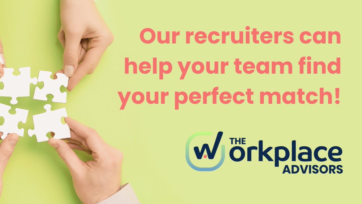 WrkplaceAdvisor's tweet photo. Find your perfect match with our recruiting services. Our dedicated team is here to match you with the perfect candidate for your organization. Swipe right on success and let us handle the rest!

https://t.co/xWE7teBasJ

#RecruitmentMagic #LoveWhatYouDo #LoveYourJob https://t.co/7cNrTJWm12