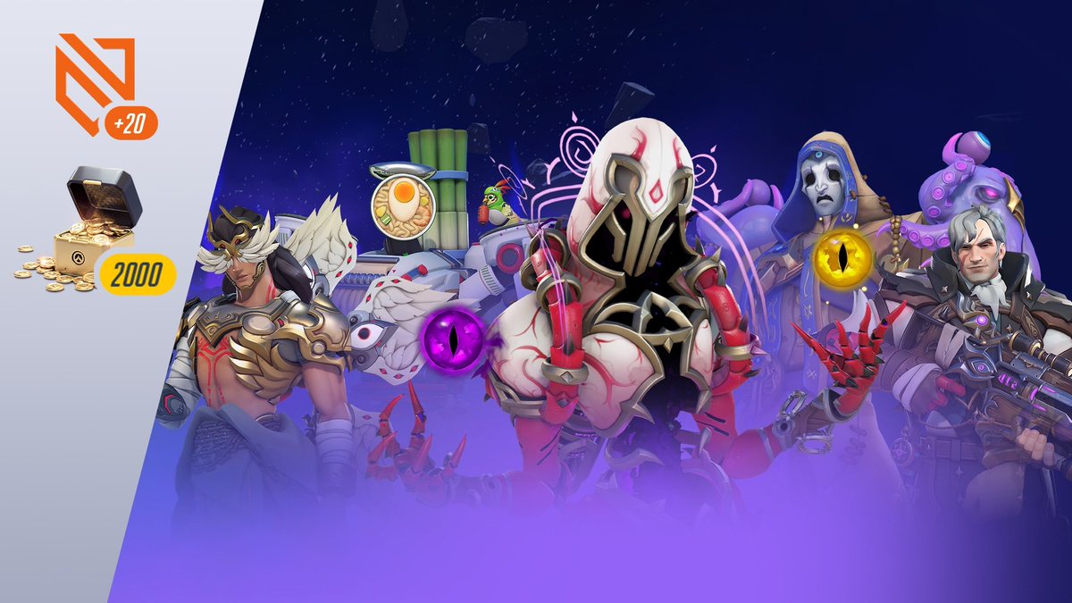 🌑 Ultimate Bundle Giveaway 🌑 Get the #Overwatch2 Battle Pass, Bonus Skins, Tier Skips and Coins! 👤 Follow @OWCavalry 🔁 Retweet this post 💬 Reply with your favorite skin 👁️ Ends in 24 Hours!