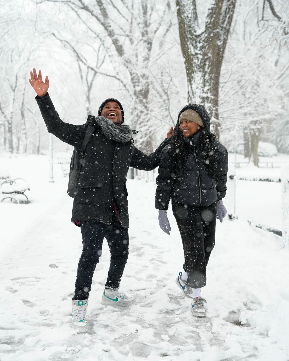 FordhamNYC's tweet photo. Snow fun is hard to beat! We hope you're staying warm, Rams. ☃️❄️ https://t.co/aspJNwpnQy