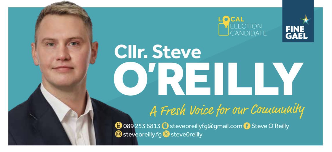 Congratulations to Cllr @Steve0Reilly who was co-opted to Fingal County Council last night. Steve will be a fantastic voice for Blanchardstown-Mulhuddart following the stellar work of @PunamRaneFG, and we wish him every success in retaining Fine Gael’s seat in the area this year.