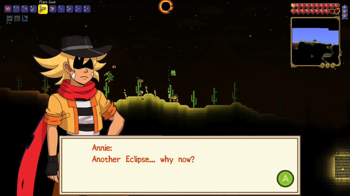 drew1drew1's tweet photo. Chapter 4 spoilers #kura5 #Terraria https://t.co/6ovx6w2BUz