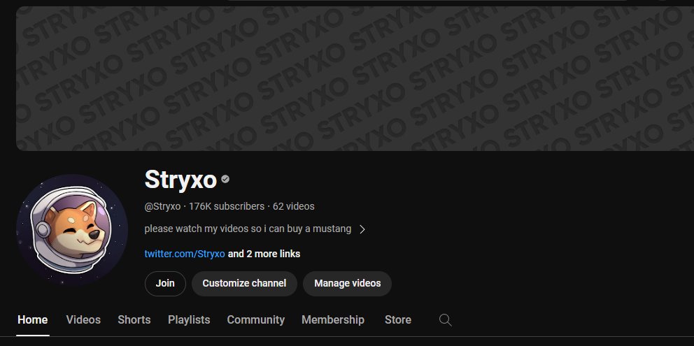 Stryxo's tweet image. one of Youtube's dumbest decisions in recent memory is getting rid of the "channels" tab. I used that so often, what happened to it? was there even a justification for it's removal?
