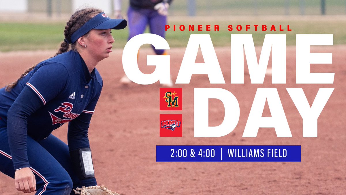 🥎 𝐈𝐭’𝐬 𝐆𝐚𝐦𝐞 𝐃𝐚𝐲!
<a href="/MnuSoftball/">MNU Softball</a> will take on St. Mary at 2 &amp; 4. See y’all at Williams Field!
