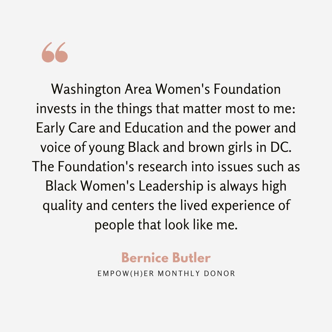 Today on #GalentineDay, join Bernice Butler and countless others who are showing their love for @thewomensfndtn. Your gift, no matter the size, makes a difference in creating opportunities and breaking barriers from birth to boardroom.⁠ 💞🤲🏽 Give today: wawf.org/galentine2024