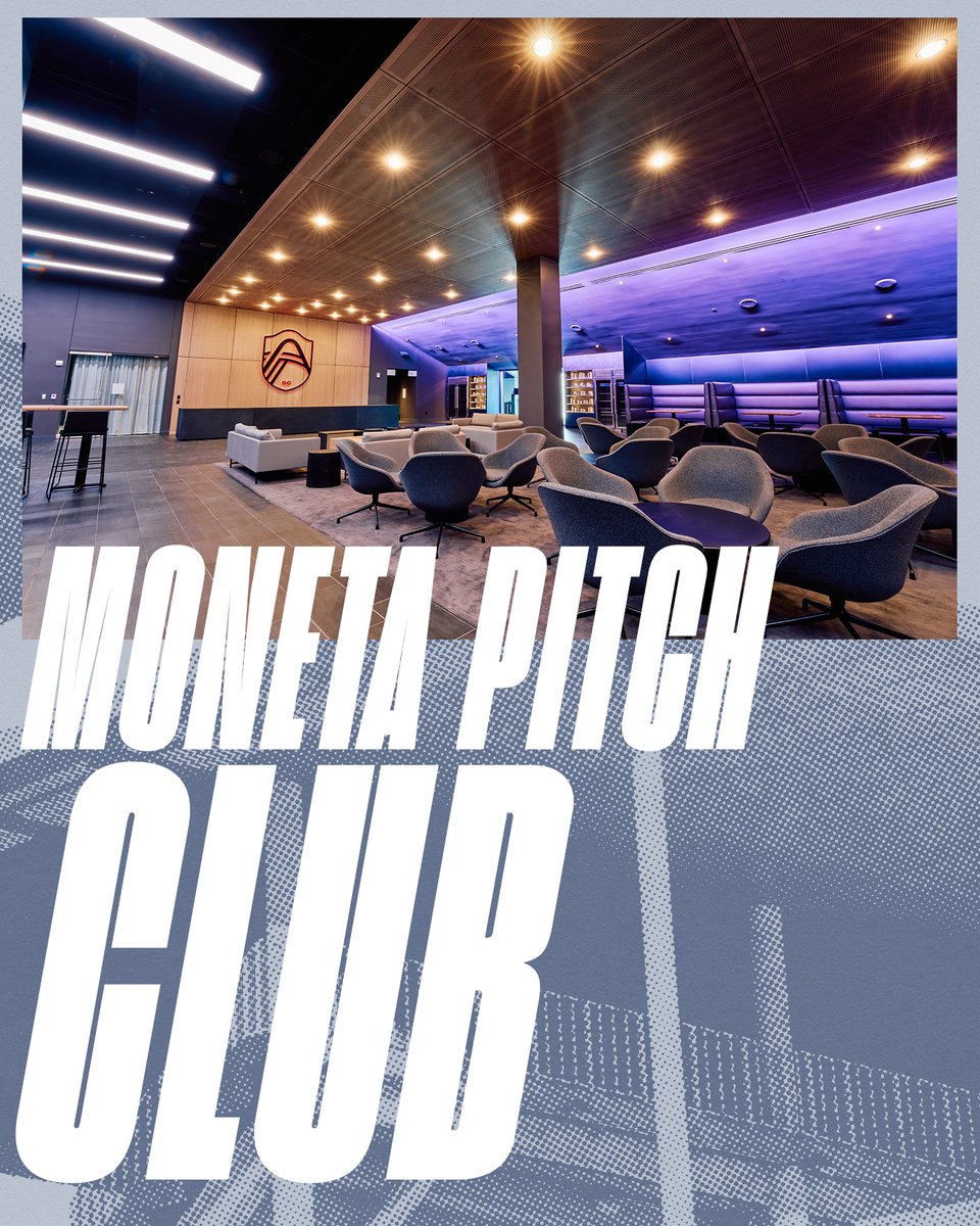 Moneta Pitch Club 📍 One of our most premium areas that’s built for luxury. With a view out to the pitch, it’s designed to make everyone feel like they’re a part of the team. Learn more 🔗 stlcitysc.com/stadium/explor… #TourTuesday