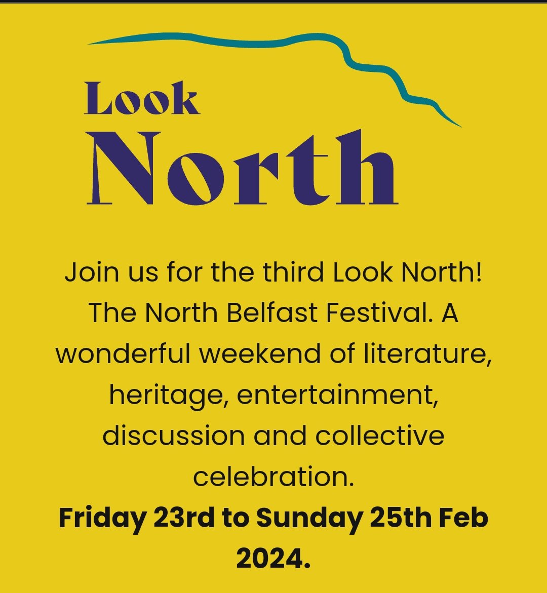 Hey <a href="/NBelfasthour/">NorthBelfastHour</a>! 

Just wanted to share info on our forthcoming Look North - North Belfast Festival. 
We have a whole programme of great events taking place all across north of the city from 23-25 Feb. Spread the word! 🙏

northbelfastfestival.com