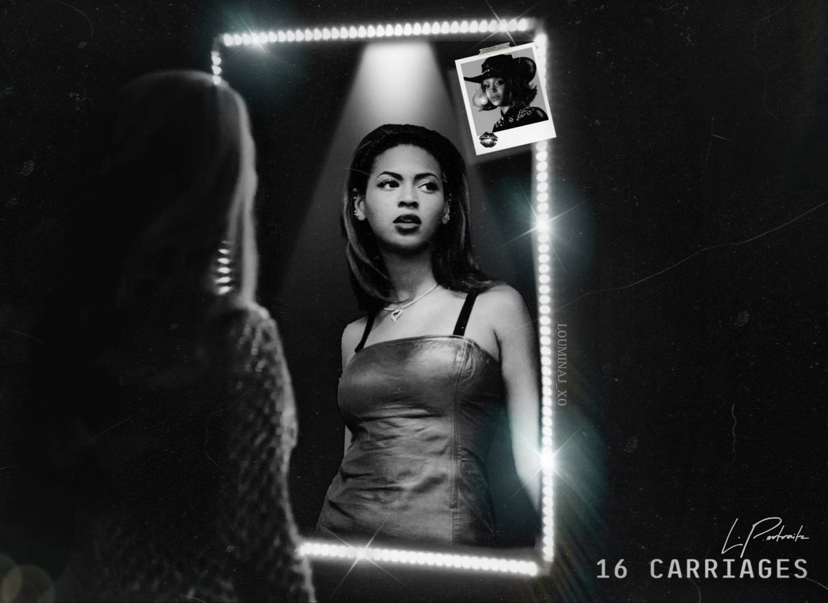 LouMinaj_xo's tweet image. A song for The Eldest Daughters , The Healers , The Givers , The ones who pour into everyone &amp;amp; shoulder the weight of responsibilities their parents need help carrying 🥺😮‍💨 #16Carriages @Beyonce