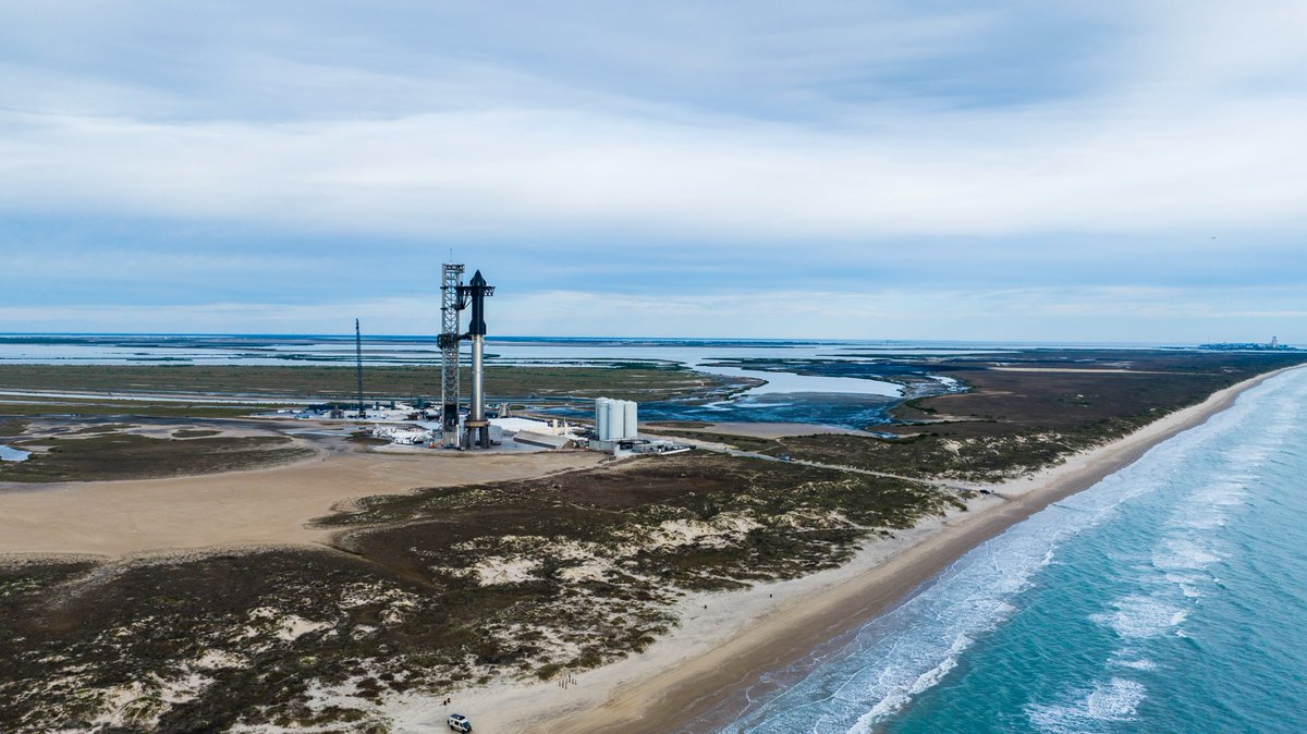 SpaceX's tweet photo. Starship team is preparing for a full launch rehearsal ahead of Flight 3 https://t.co/djP5cWzhCL