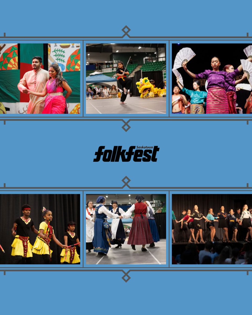 Folkfest’s rhythmic dancers are absolutely mesmerising. You have to sway along with them, which dance had you follow along?

#Dance #Folkfest #YXE #Rhythm #Culture