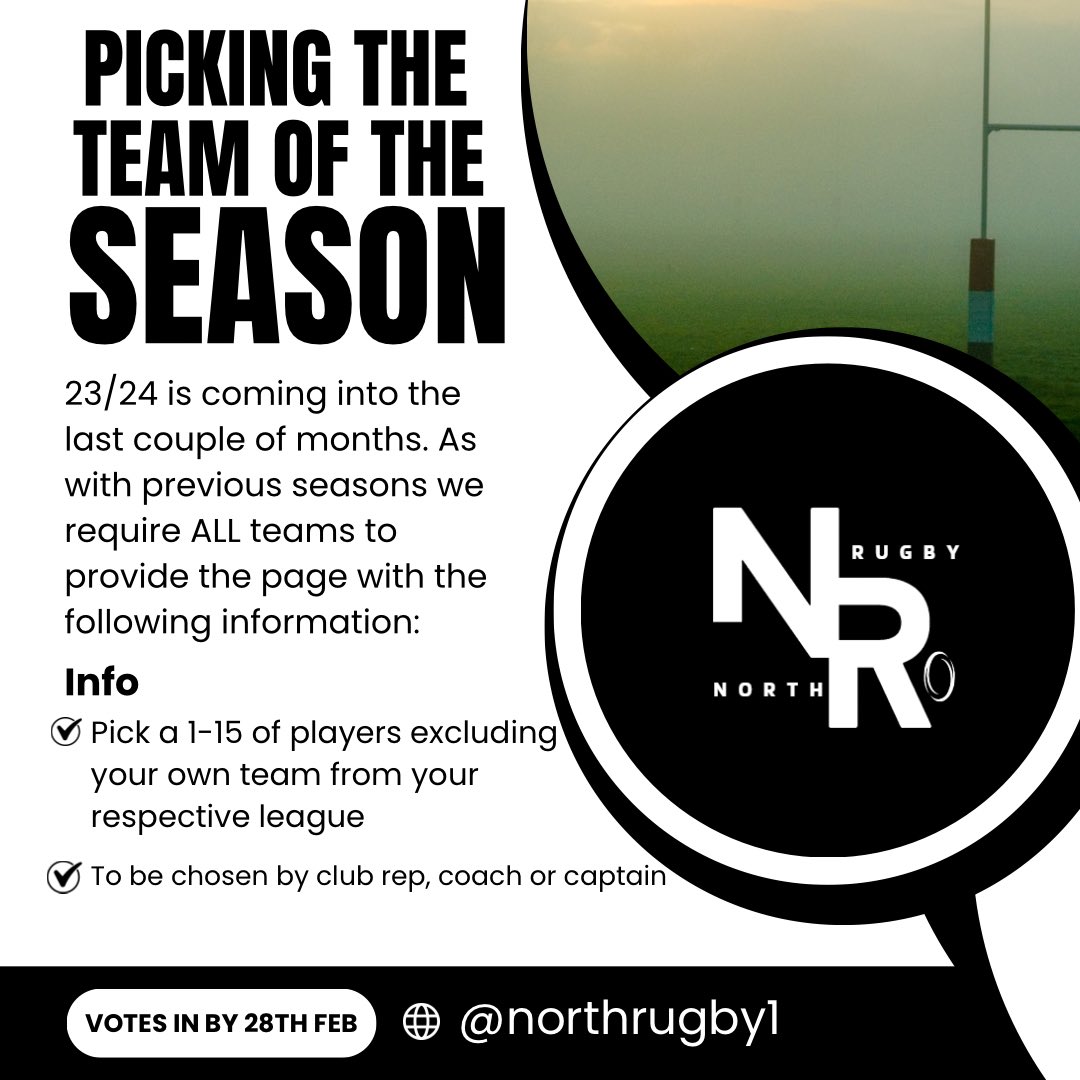 NORTH RUGBY tweet media