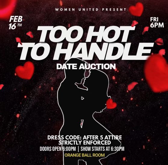 EnviousDance's tweet photo. Come out to Women United’s Date Auction this Friday at 6pm in the Orange Ballroom! @WomenUnited_ 

Envious has a little surprise for y’all👀♥️ https://t.co/dHZueO2nIv