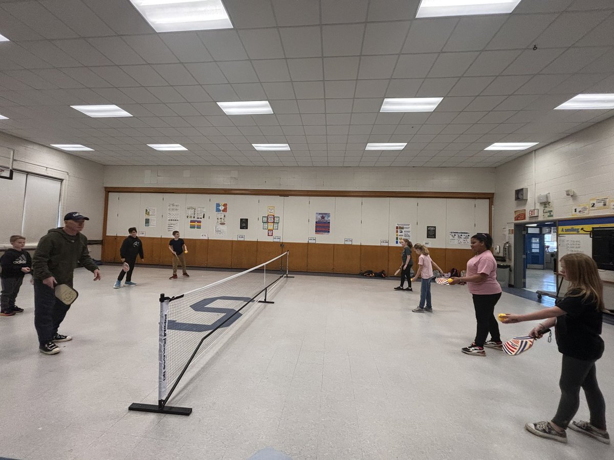 Pickleball practice started today! 🌟