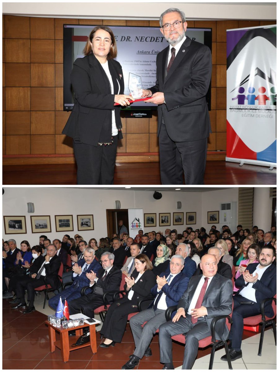 Hayat Boşluk Kabul Etmez Bağımlılık ile Mücadele Derneği’nin düzenlediği ‘’2023 yılı Bağımlılıkla Mücadeleye Gönül Verenler Ödül Töreni’’ne katılım sağladık. 

Yarınlarımızım umudu gençlerimizi tehdit eden ve en acımasız tuzak olan bağımlılık ile mücadelede aktif ve etkin rol