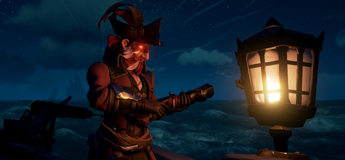 #SeaOfThieves

Night on the sea